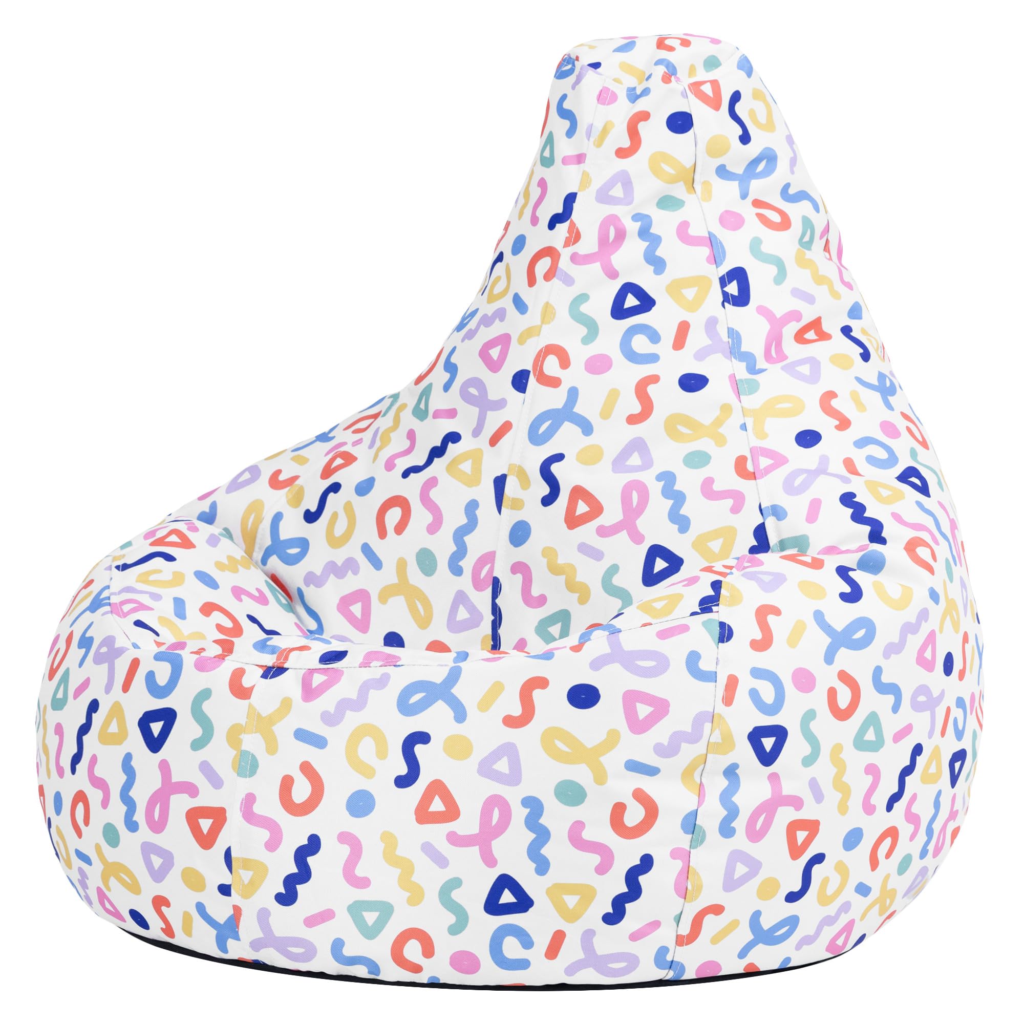 Kinderfauteuil met naam borduren - Grijs