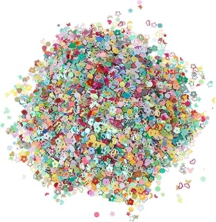 Operitacx Nail Confetti and Manicure Glitter ...