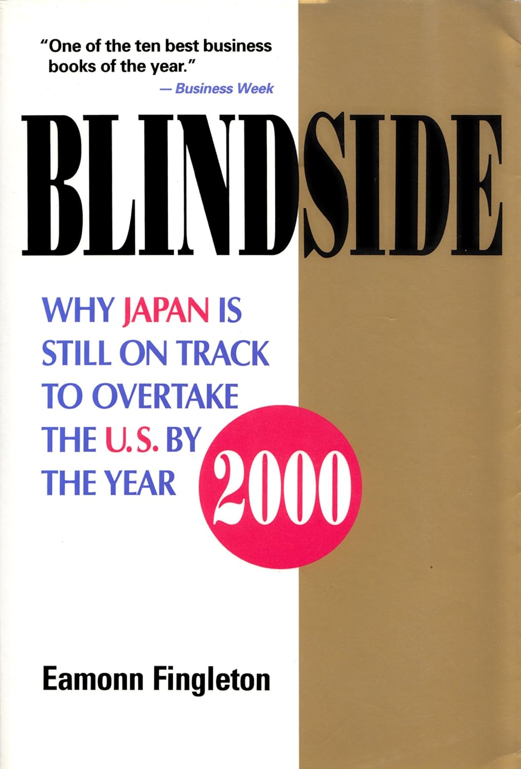 Amazon.co.jp BLINDSIDE First paperback edit Eamonn Fingleton 本