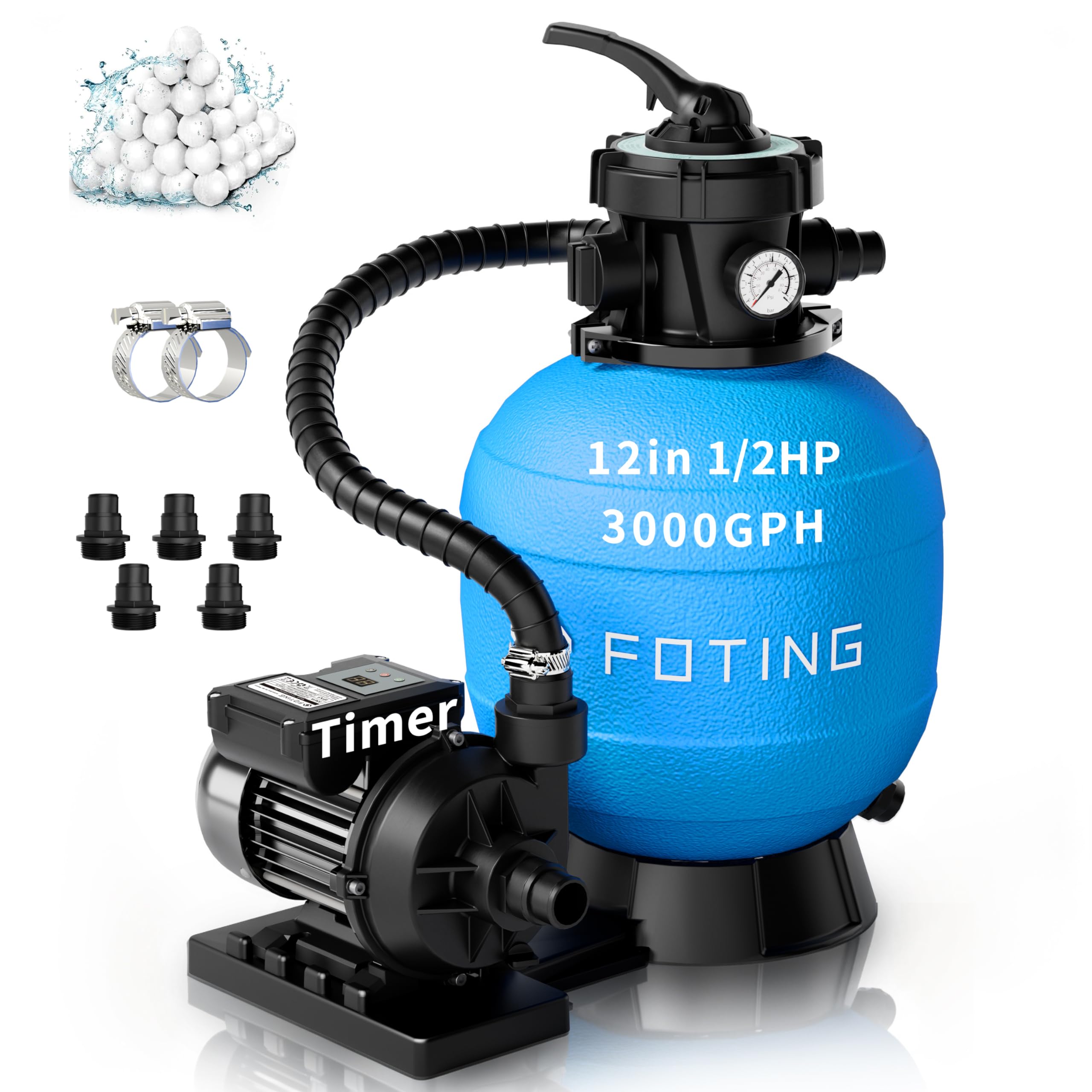 FOTING Sand Filter Pump
