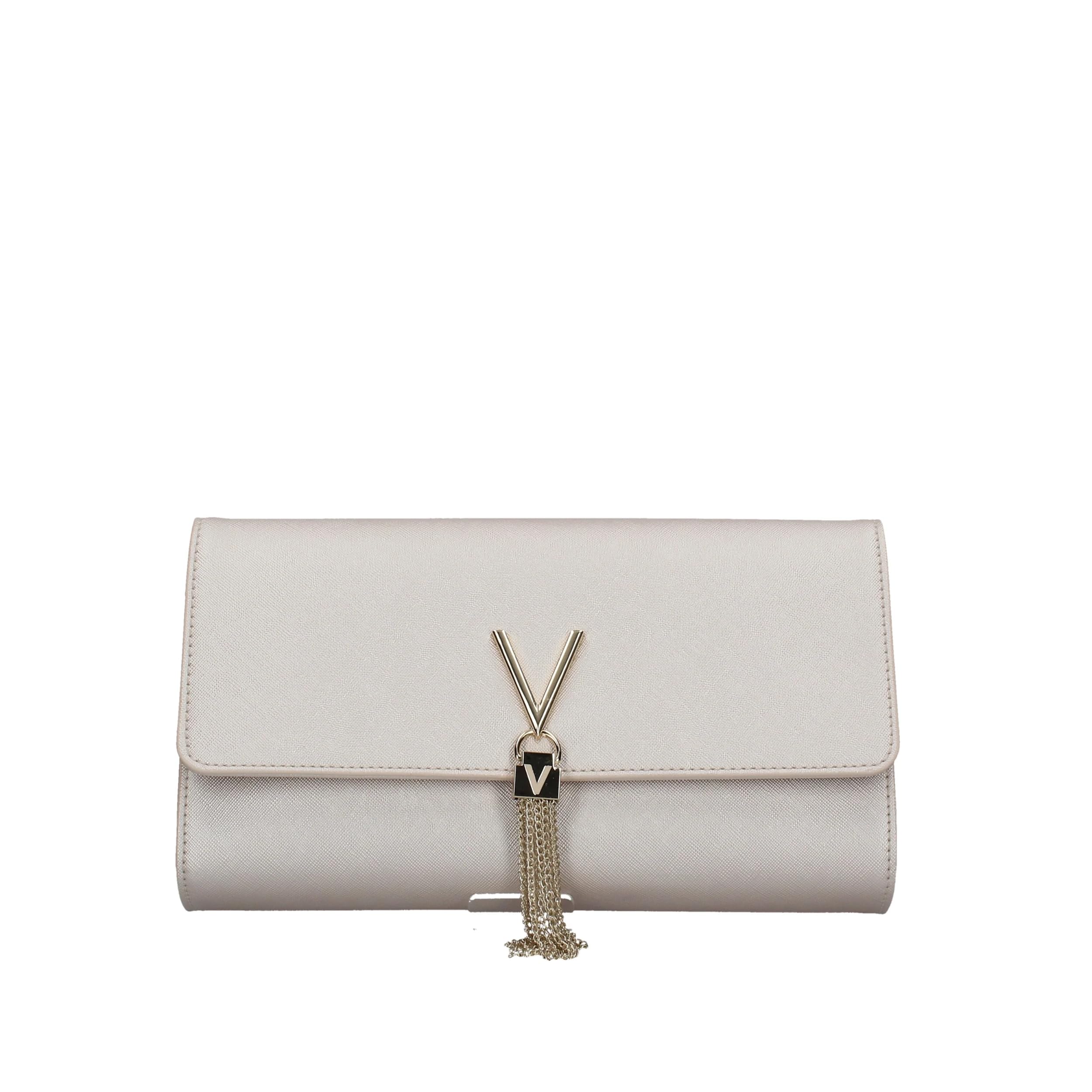 Valentino Women's Divine Sa POCHETTE, Platinum Colour, One Size