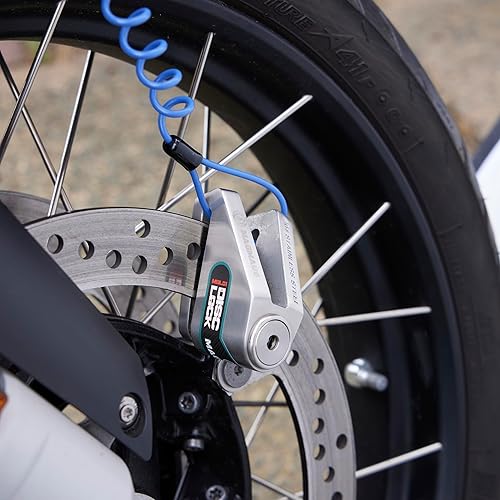 Miniatura 7 de MBL01 Nunca se oxida Bloqueo de freno de disco - Alta seguridad Acero inoxidable 304 - Resistente a la intemperie - Cable recordatorio - Adecuado