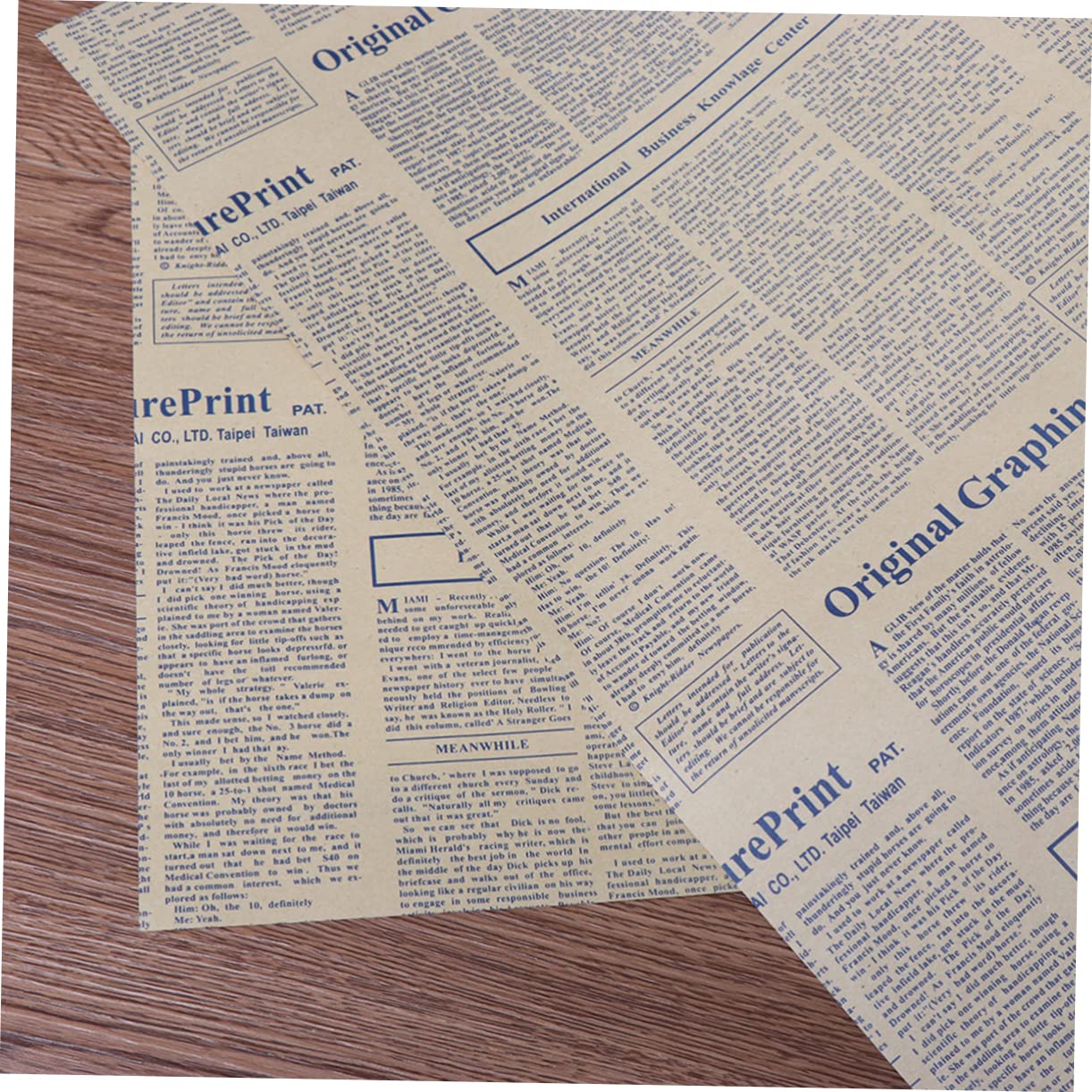 FRCOLOR 40 Geschenkpapier Packpapier Zeitungspapier Blumenverpackungspapier Papierverpackungen Zeitungsverpackungspapier Blumenpackungen Packpapier Kraft Kraftpapier