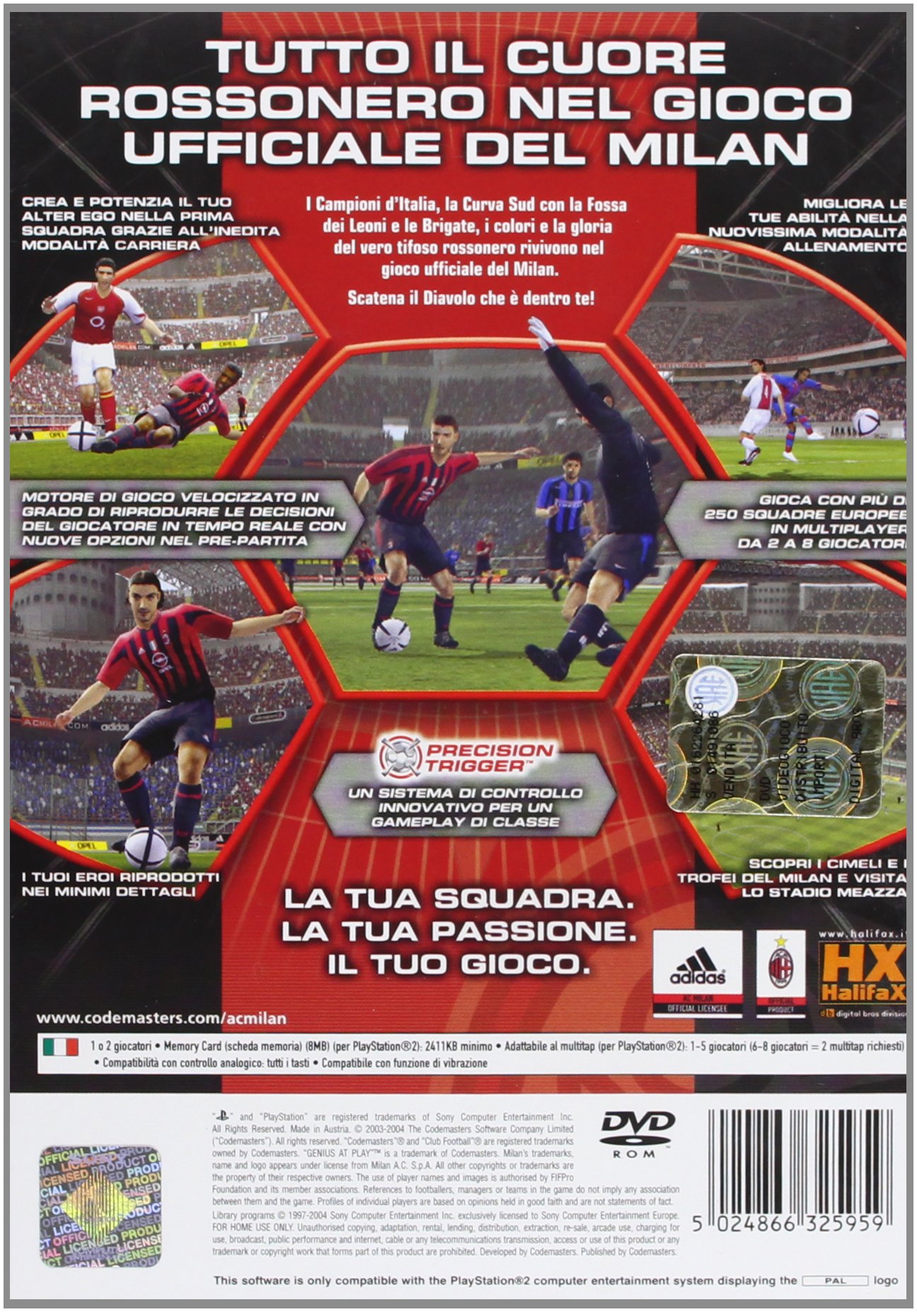 Club Football 2 Milan