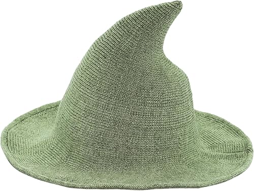 Miniatura 52 de Bestjybt - Gorro de punto de lana para mujer, para Halloween, para fiestas, disfraces, cosplay, accesorio diario Negro