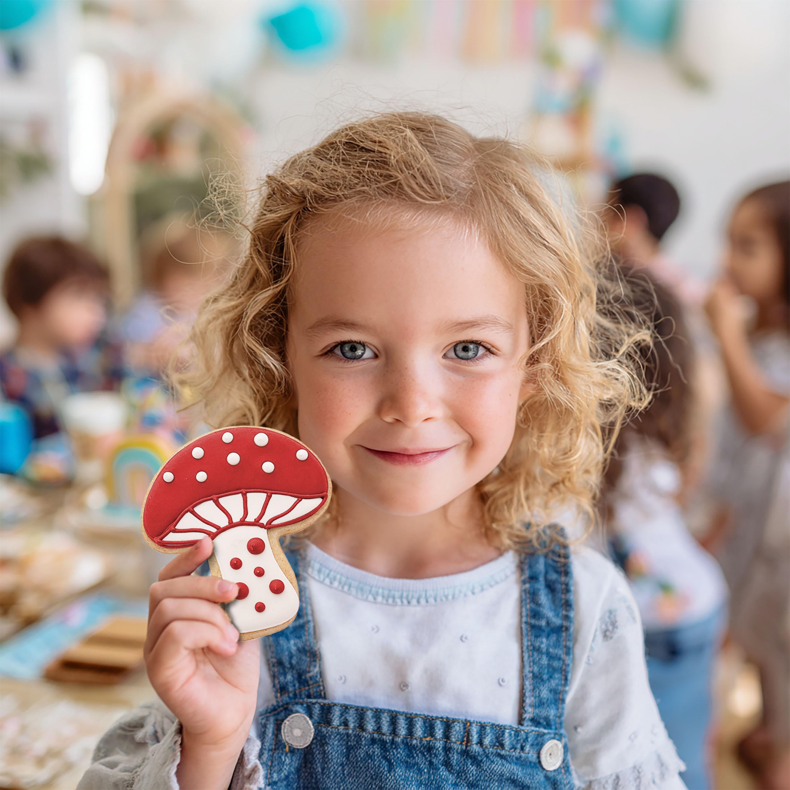 Ann Clark Mushroom Cookie Cutter, 3-1/4” Made in USA