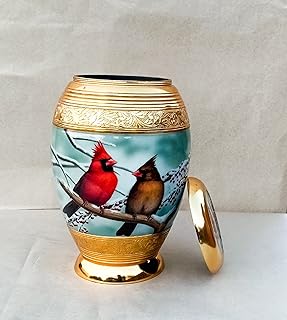 10' Aluminium Metal Cremation Urn for Cremated Adult Ashes| Pet & Adults Cremation Aluminum Metal Urns