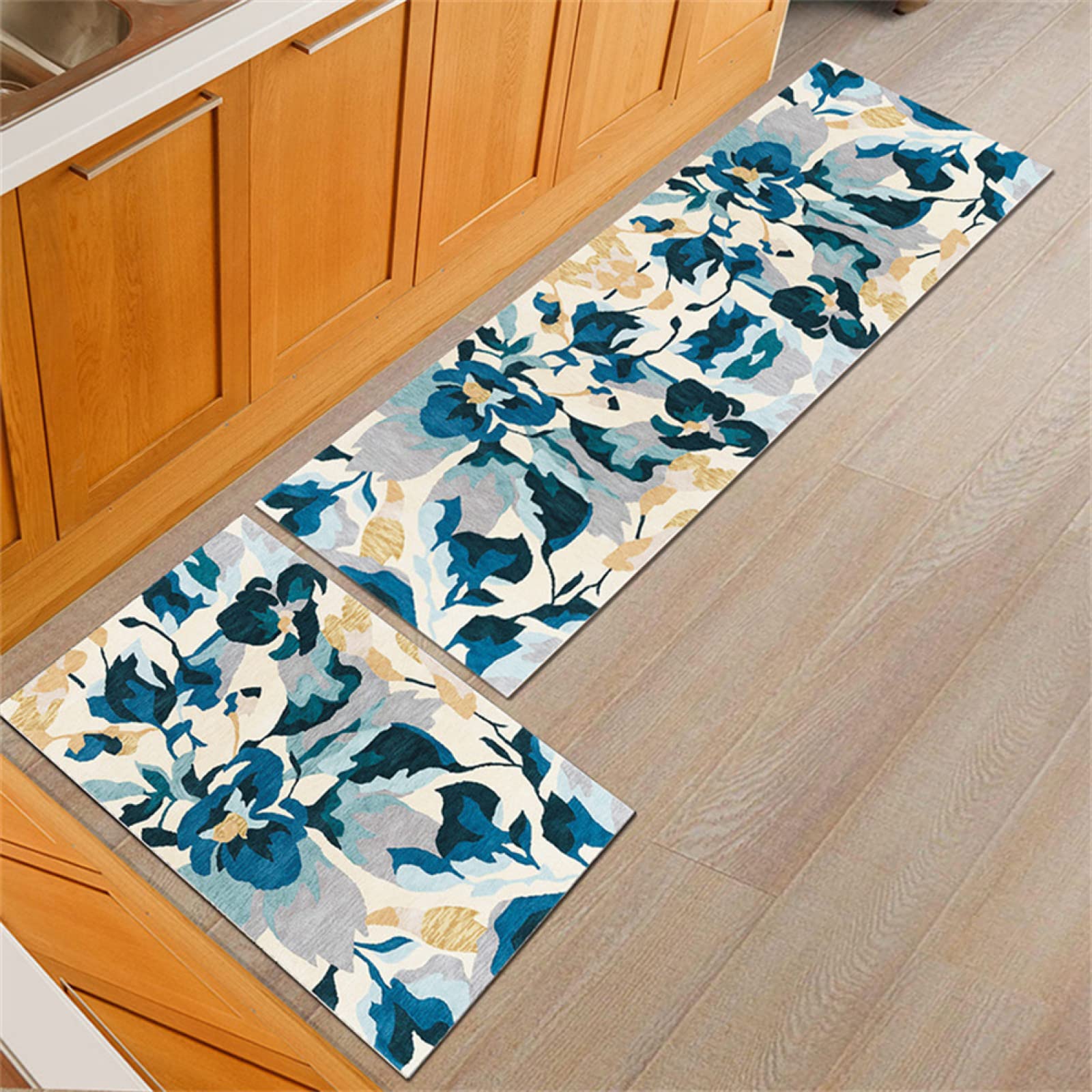 Tapis de sol super absorbant 40x160cm Watercolour lavable pour protéger votre cuisine