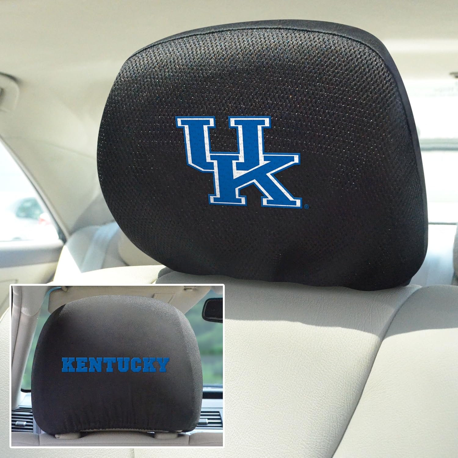 FANMATS NCAA Unisex-Adult Head Rest Cover