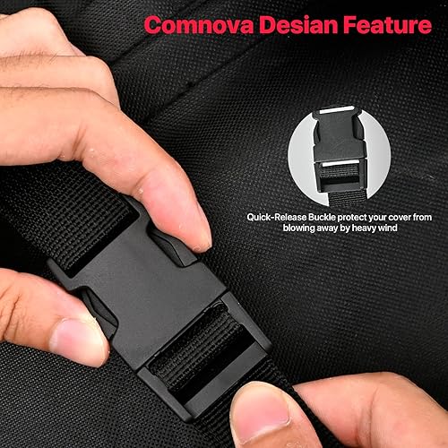 Miniatura 4 de Cubierta de parrilla de 36 pulgadas para Blackstone, 600D Oxford resistente para parrilla Blackstone de 36 pulgadas, impermeable, resistente a la