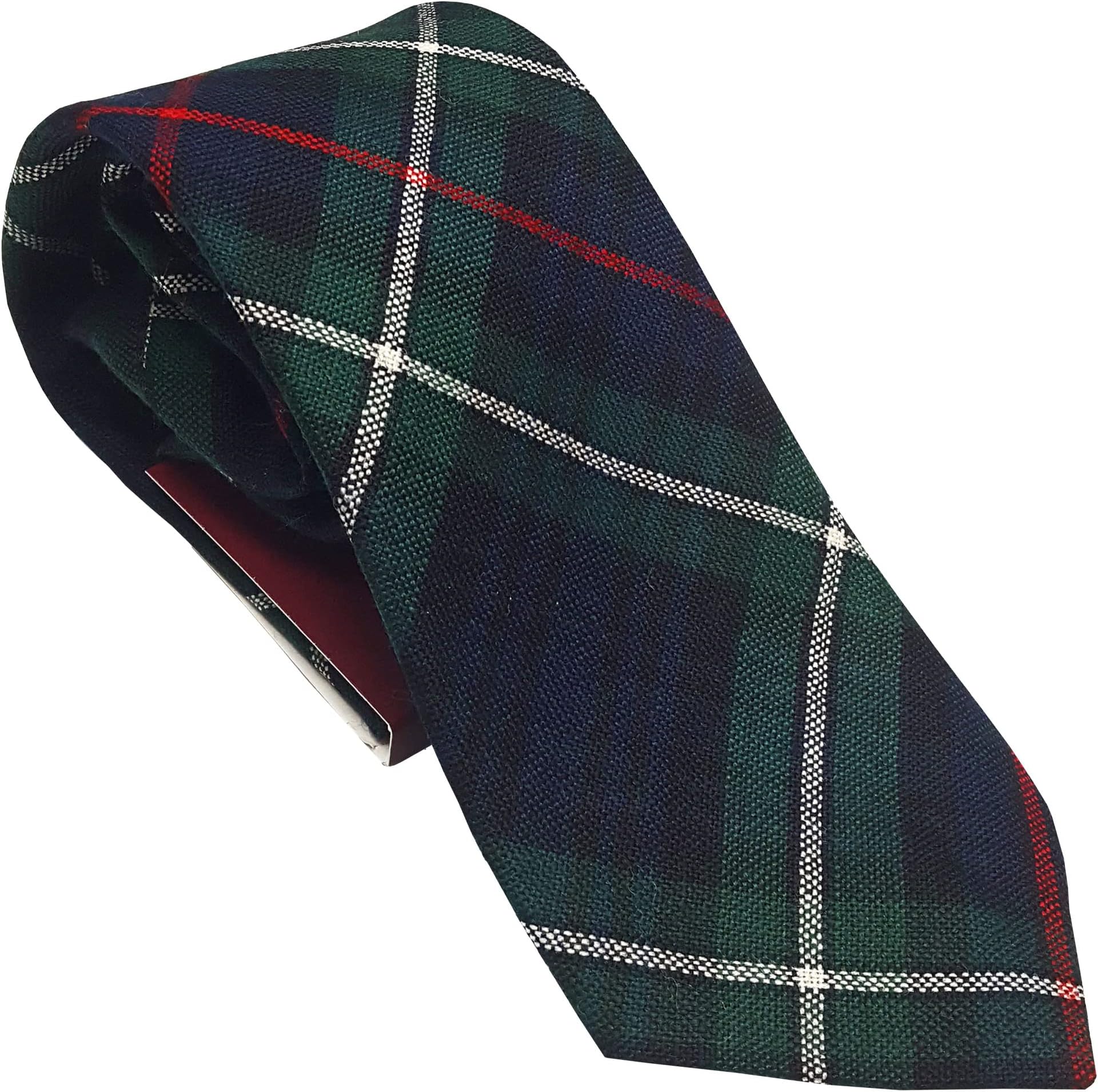 The Celtic Croft MacKenzie Modern Tartan Spring Weight Premium Wool Neck Tie - Made in Scotland