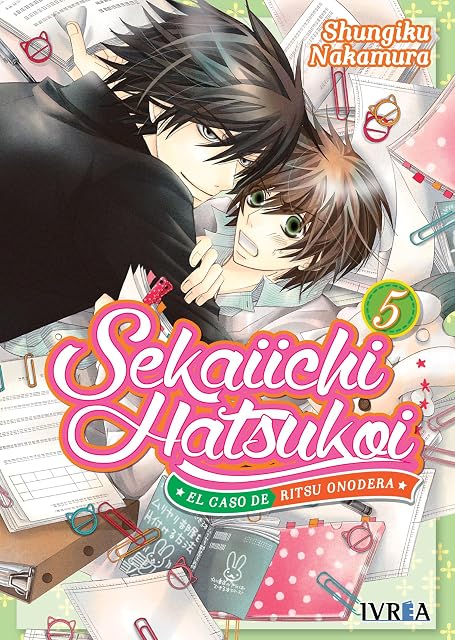 Portada de Sekaiichi Hatsukoi 5