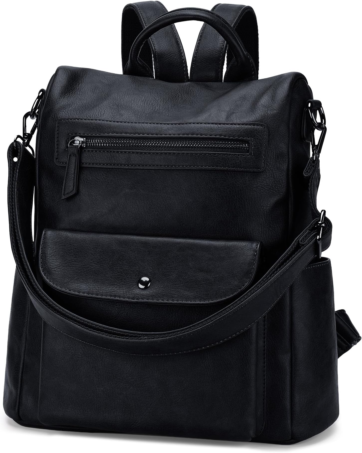 Backpack Purse for Women,Fashion Anti-Theft PU Leather Travel Shoulder Bag for Ladies Large Satchel VONXURY