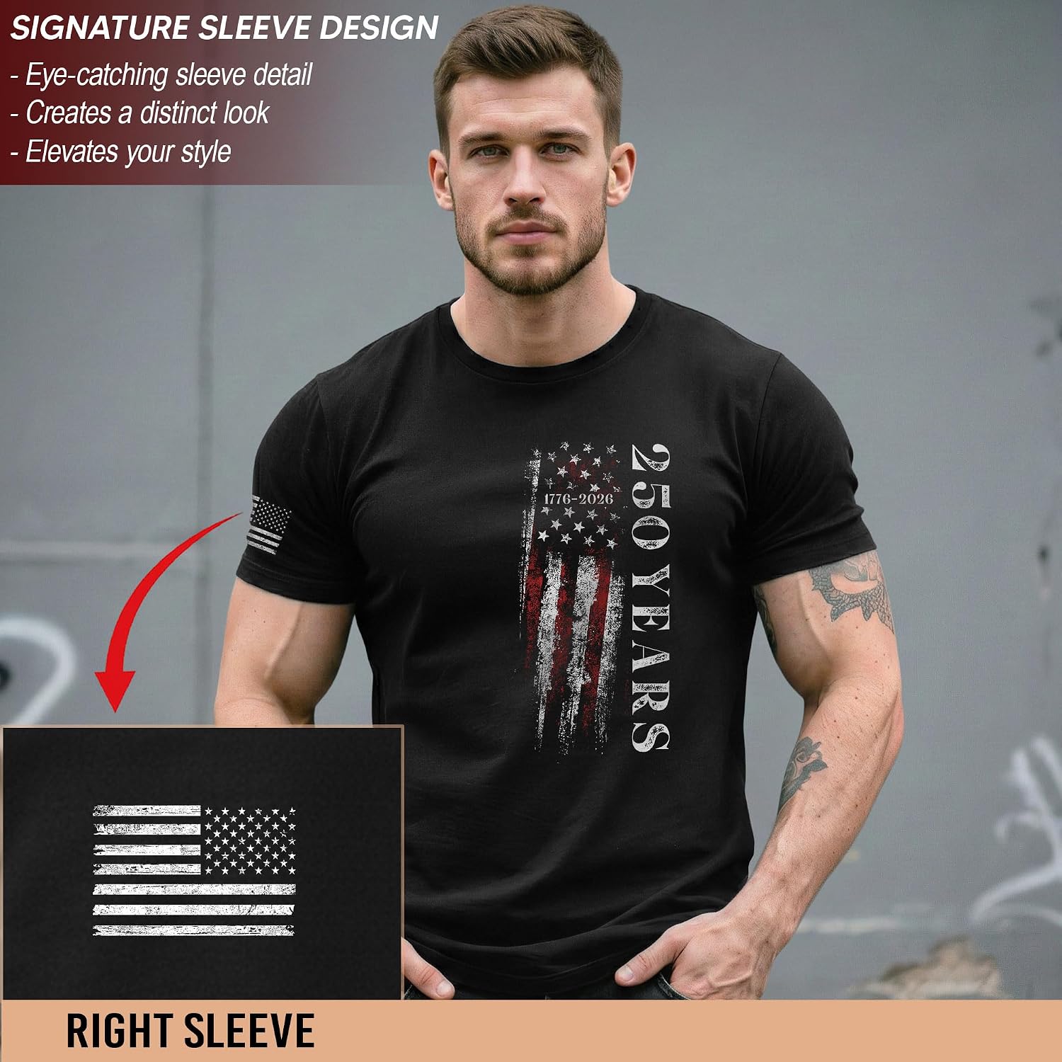 250 Anniversary USA Shirt, 250th Independance Shirt, Patriotic Shirts for Men