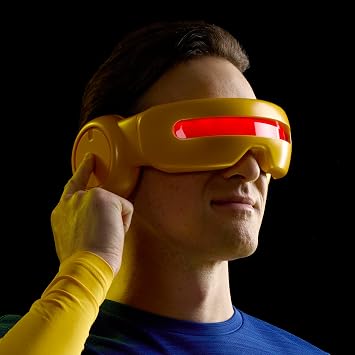 Marvel Legends Series X-Men 97 Cyclops Premium Roleplay Visor, Animation Gear Collectibles for Adults | Marvel Legends Gear Life Size Prop Replica X-Men '97 - Cyclops Visor