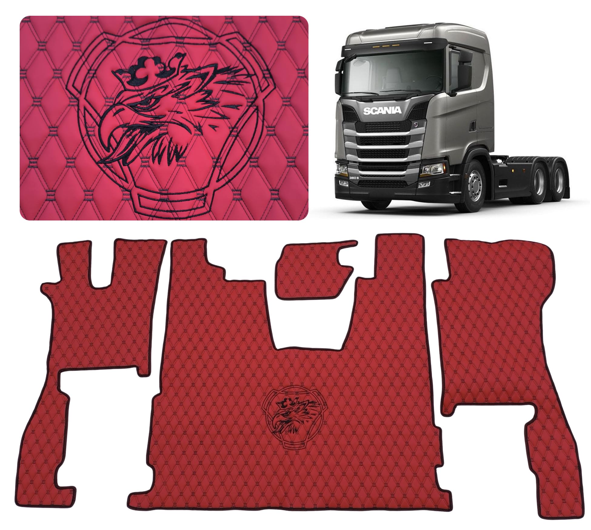 Tapis Tableau De Bord Camion Noir Avec Bleues Tableau De Bord Nattes Eco Cuir Couverture Pour Volvo FH3 Tapis Custom Scania R S Nextgen Tapis Tableau De Bord Camion Noir Avec Bleues Tableau De Bord Nattes Eco Cuir Couverture Pour Volvo FH3 Tapis Custom Scania R S Nextgen