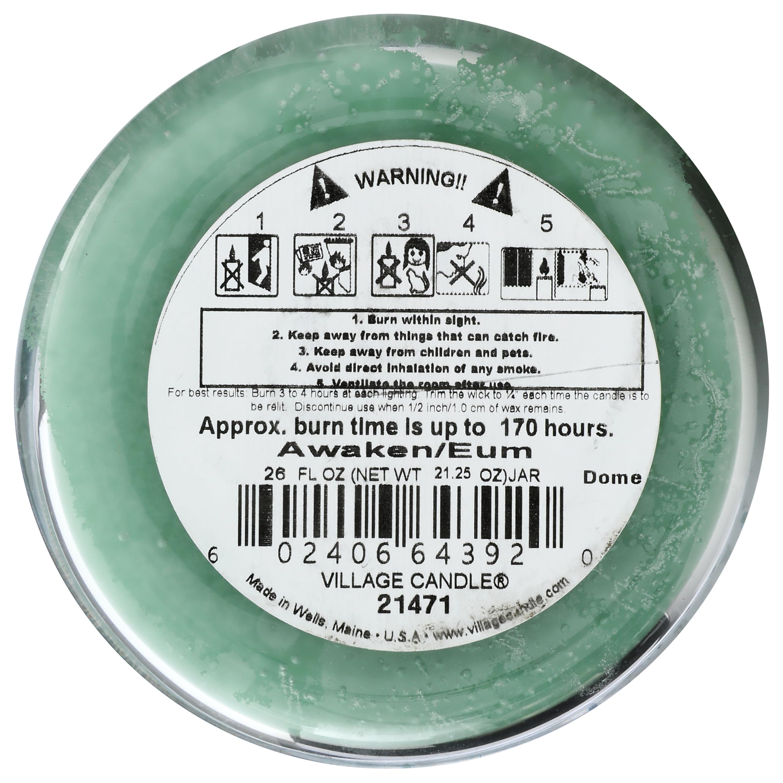 Village Candle Limitowana edycja Awaken 740 ml duży szklany słoik świeca zapachowa