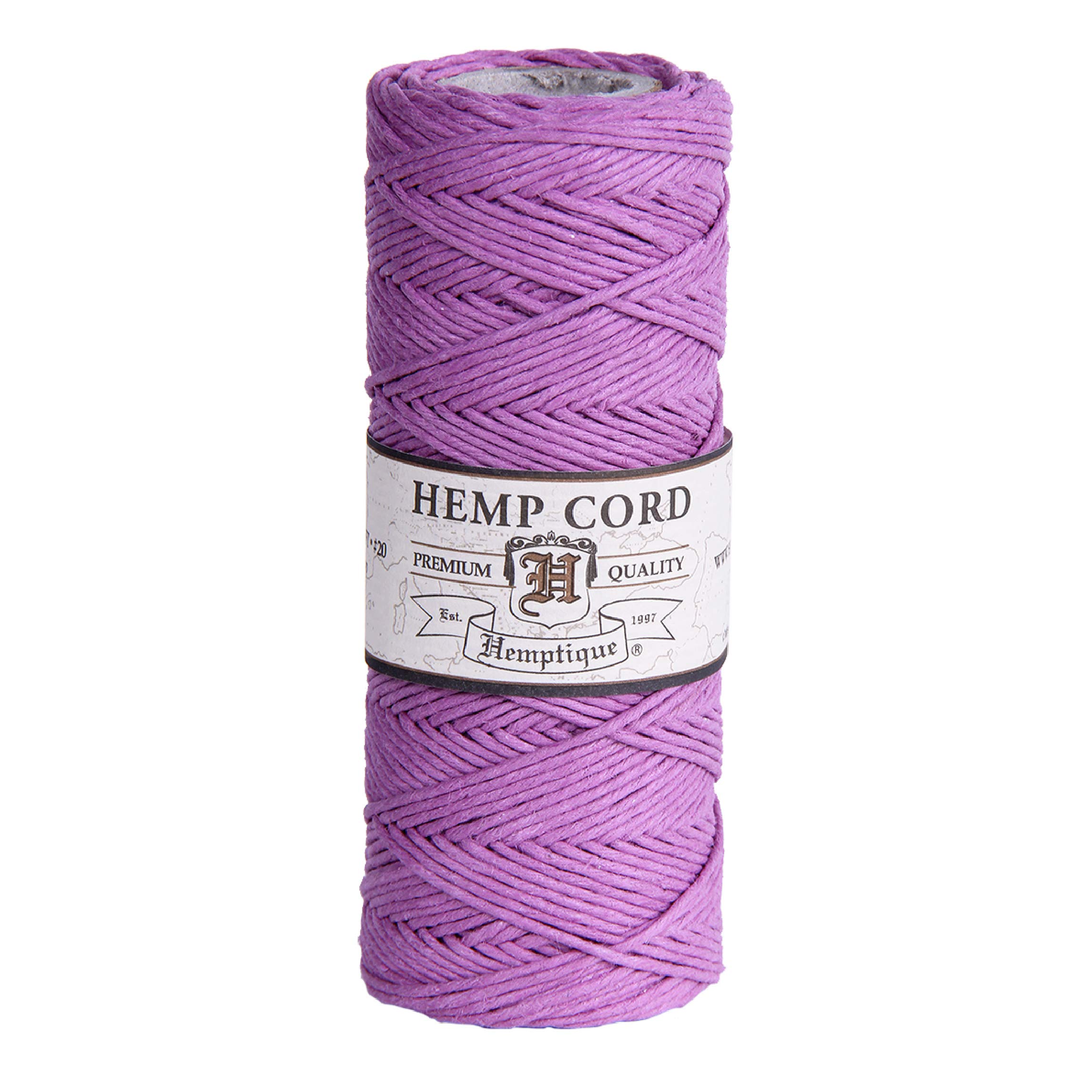 Bobina de cáñamo de 20lb para scrapbooking y decoración en tono rosa claro multicolor