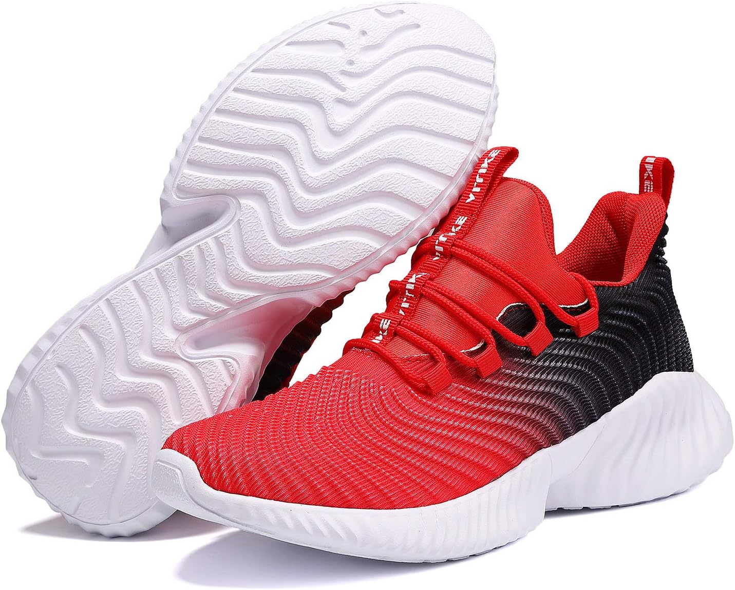 JMFCHI Boys Girls Kids' Sneakers Knitted Mesh Sports Shoes Breathable Lightweight Running Shoes for Kids Fashion Athletic Casual Shoes - Image 6