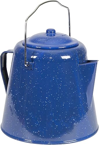 Stansport Cafetera 20 tazas azul