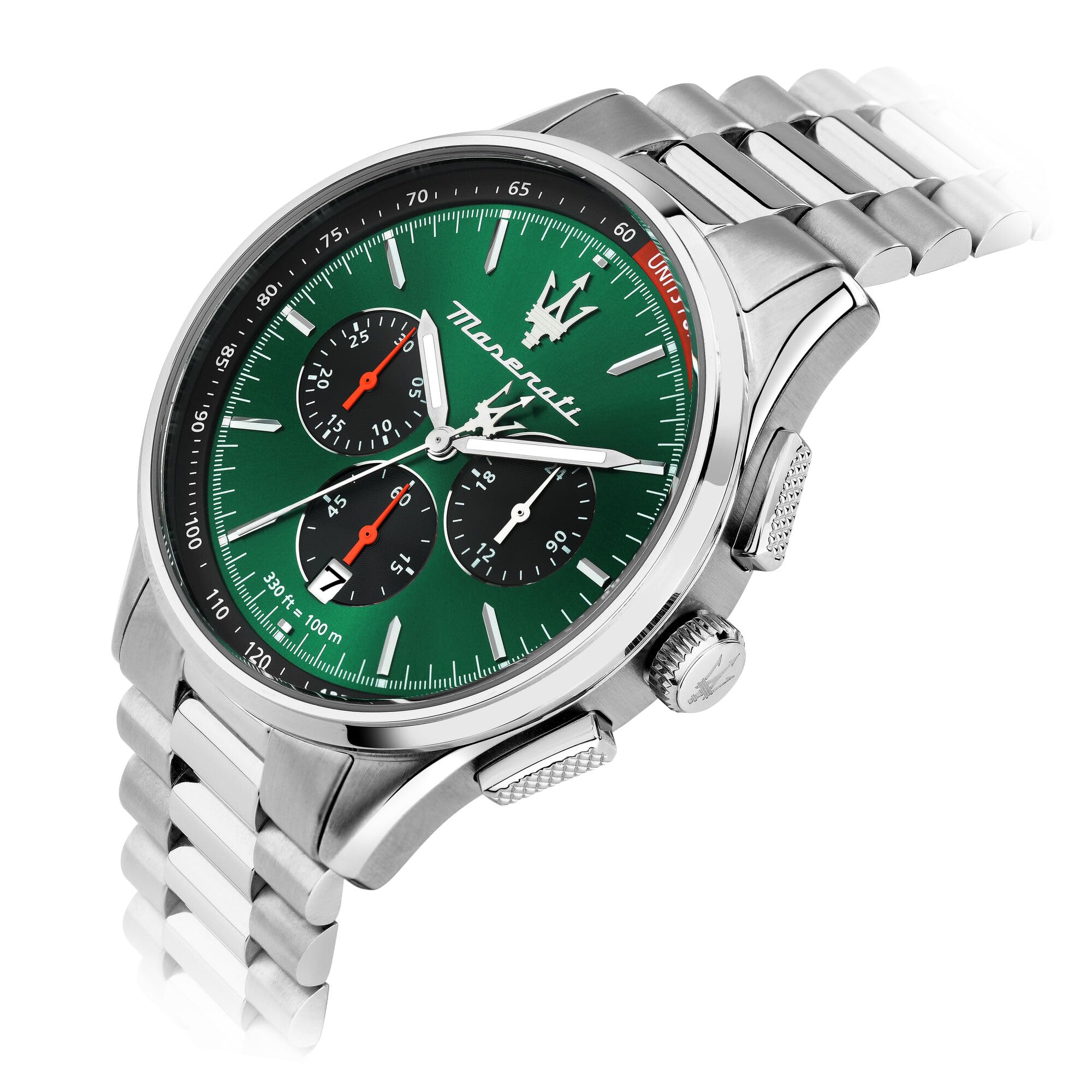 Maserati Reloj Hombre, Cronógrafo, Analógico, 42 mm, Colección SORPASSO, Special Pack - R8873624002