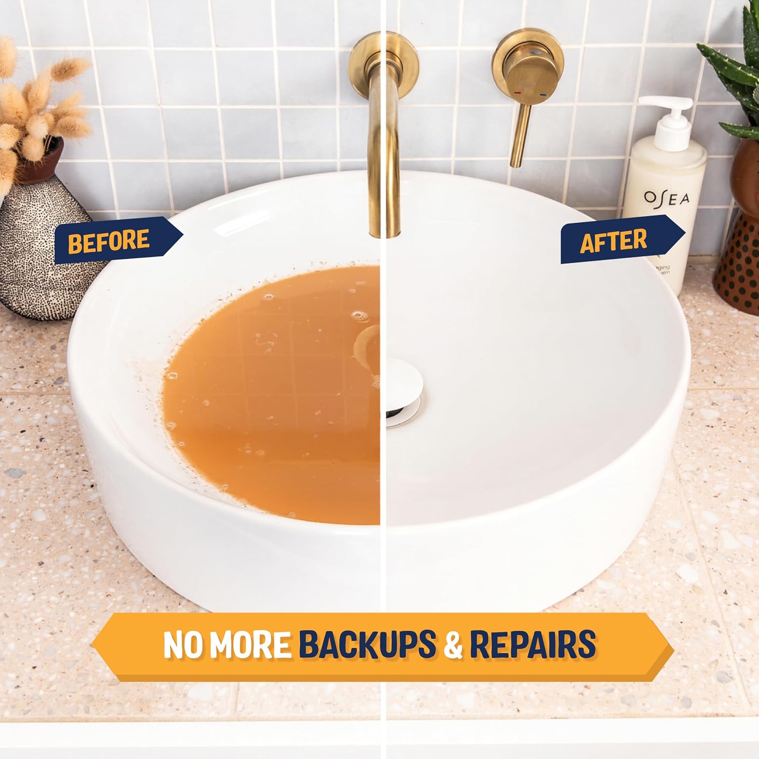 Odor Eliminating Septic Tank Treatment Pods with 2X Strength - 12 Month Supply of Septic & Sewage Cleaner - Helps Prevent Backups & Repairs - by Septic Snackers