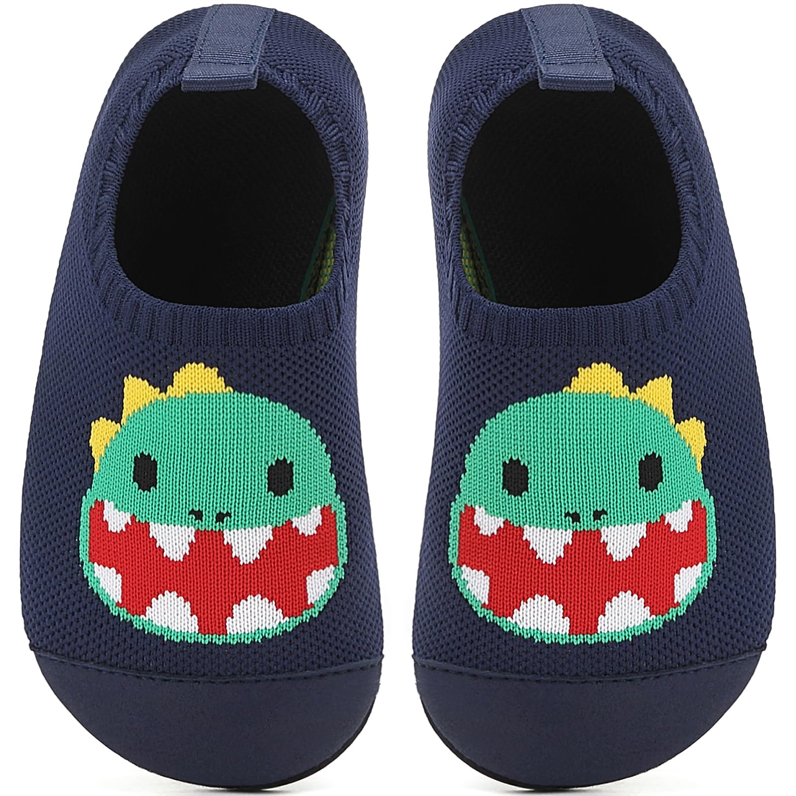 BARFULKER Hausschuhe Kinder Jungen Mädchen Atmungsaktive Pantoffeln Leicht Rutschfest Lauflernschuhe Kleinkinder Hüttenschuhe Slippers Barfußschuhe,Gr.20-33