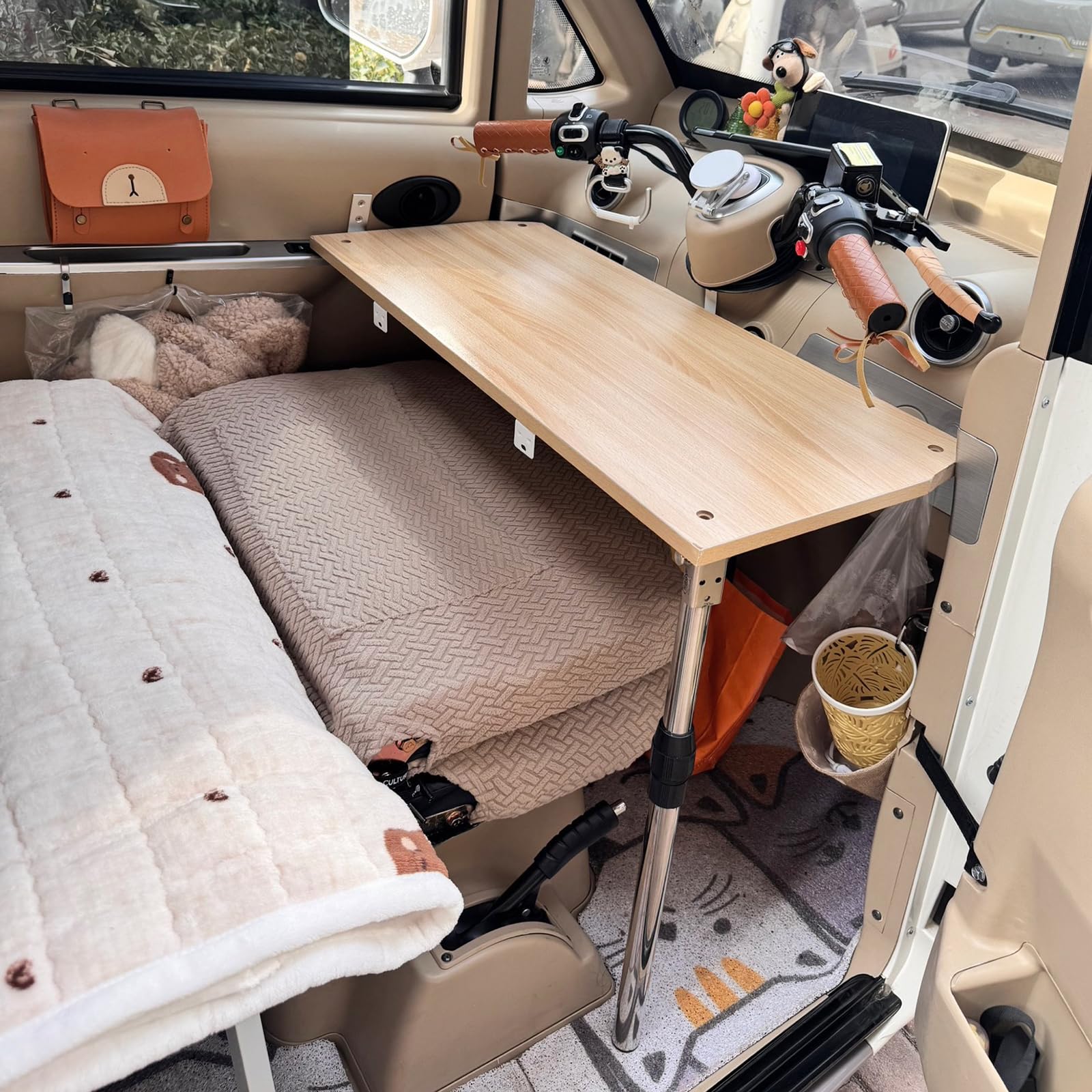 Tischbein klappbar, Klapptischbeine, höhenverstellbare Möbelbeine aus Edelstahl, für Küchenarbeitsplatten, Mobile Esstische für Wohnmobile, mit Schrauben (2PCS,Height:62-110cm)