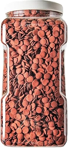 Miniatura 3 de Aquatic Foods Inc. Obleas pequeñas de hundimiento de 12 pulgada para peces de fondo, camarones, caracoles, cangrejos, cangrejos de río, todos los