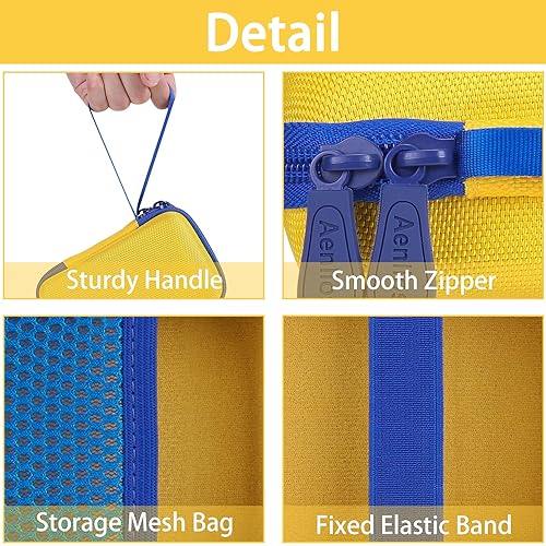 Miniatura 3 de Aenllosi Hard Carrying Case Compatible with Blaze Capcom Super Pocket Arcade Gaming Handhled,Mesh Pocket for USB Cable & Evercade Cartridges(Case