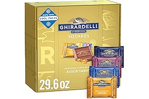 Ghirardelli Premium Godiva Assorted Chocolate Squares Gift Box