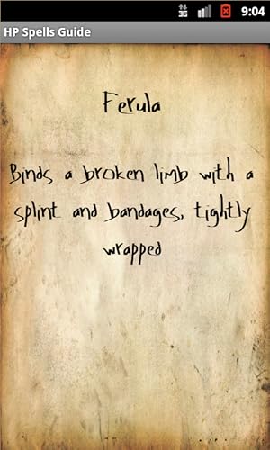 Harry Spells Guide
