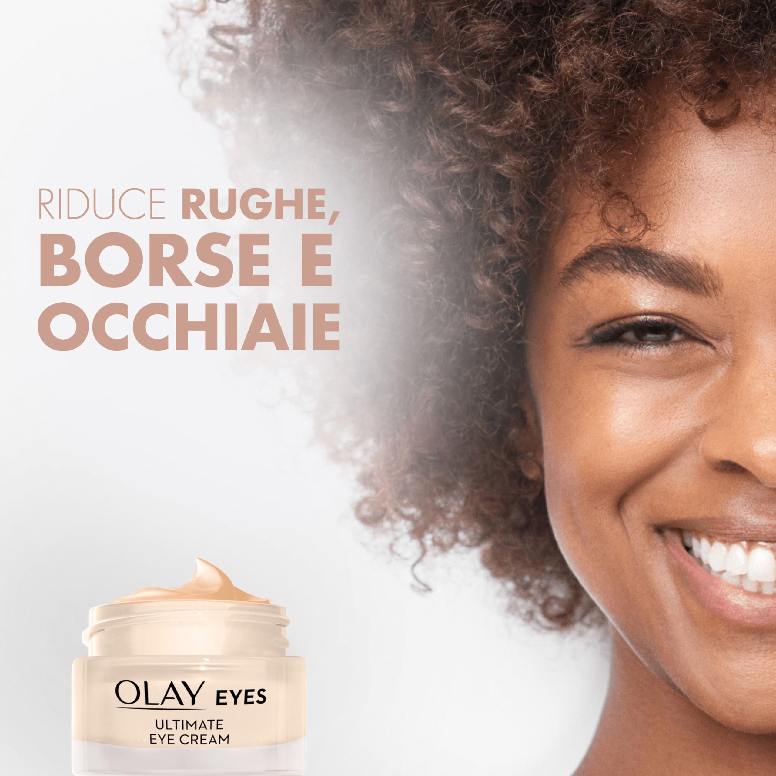 Olay Crema Per Il Contorno Occhi, Ultimate Eye Cream, 15ml, Riduce Rughe Borse E Occhiaie, Rinnova La Superficie Del Contorno Occhi Giorno Dopo Giorno