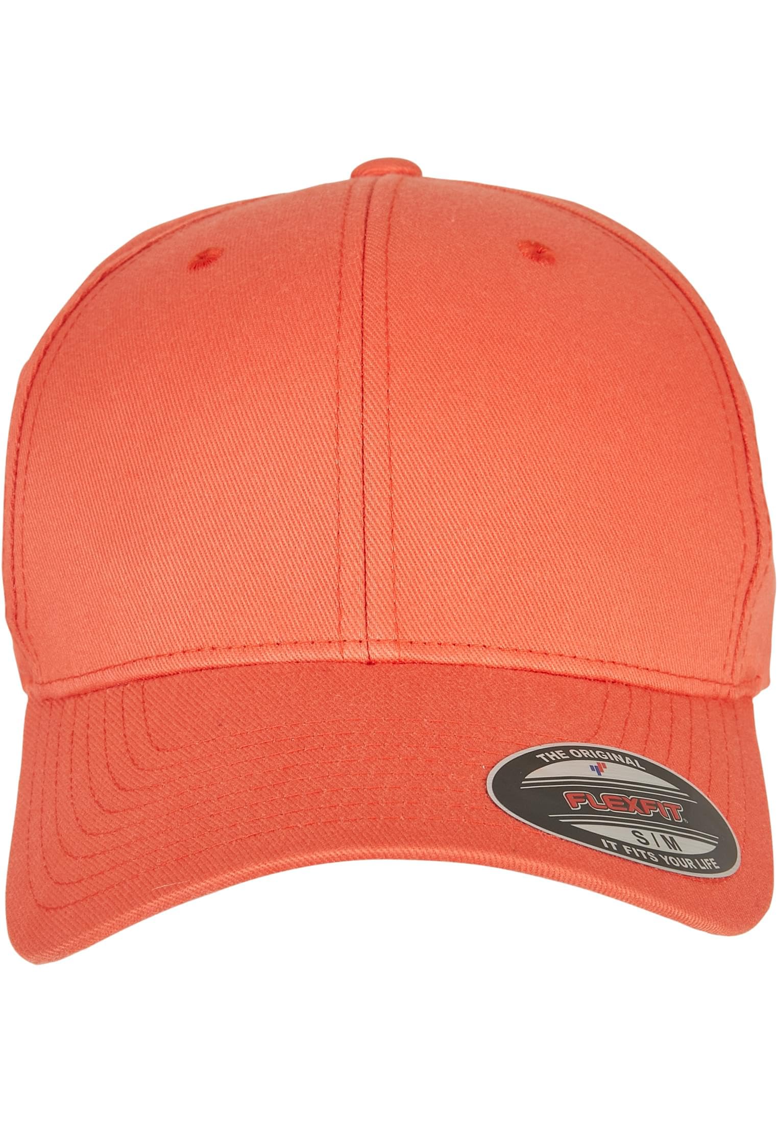 Flexfit Unisex Wooly Combed Baseballkappe, XS/S, spicyorange