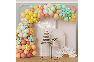 158Pcs Daisy Flower Balloon Garland Kit