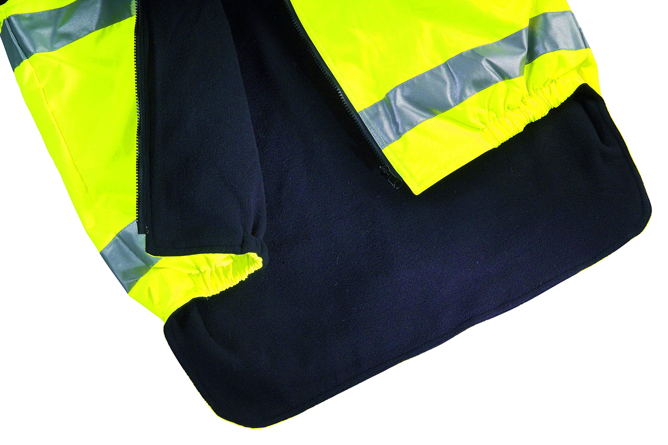 Weste Hi-Viz gelb, mit Fleecestoff-Futter, 3M Warnschutz XL