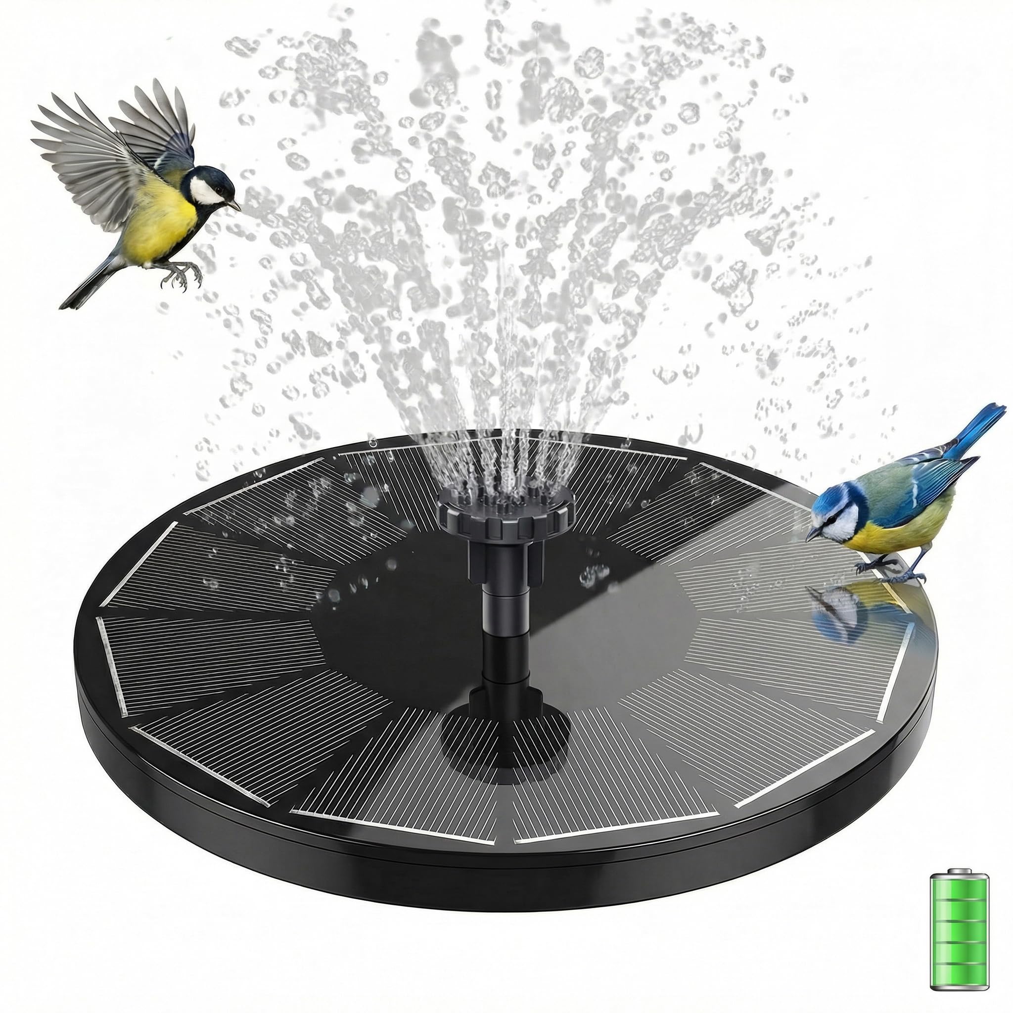Fuente solar pequeña