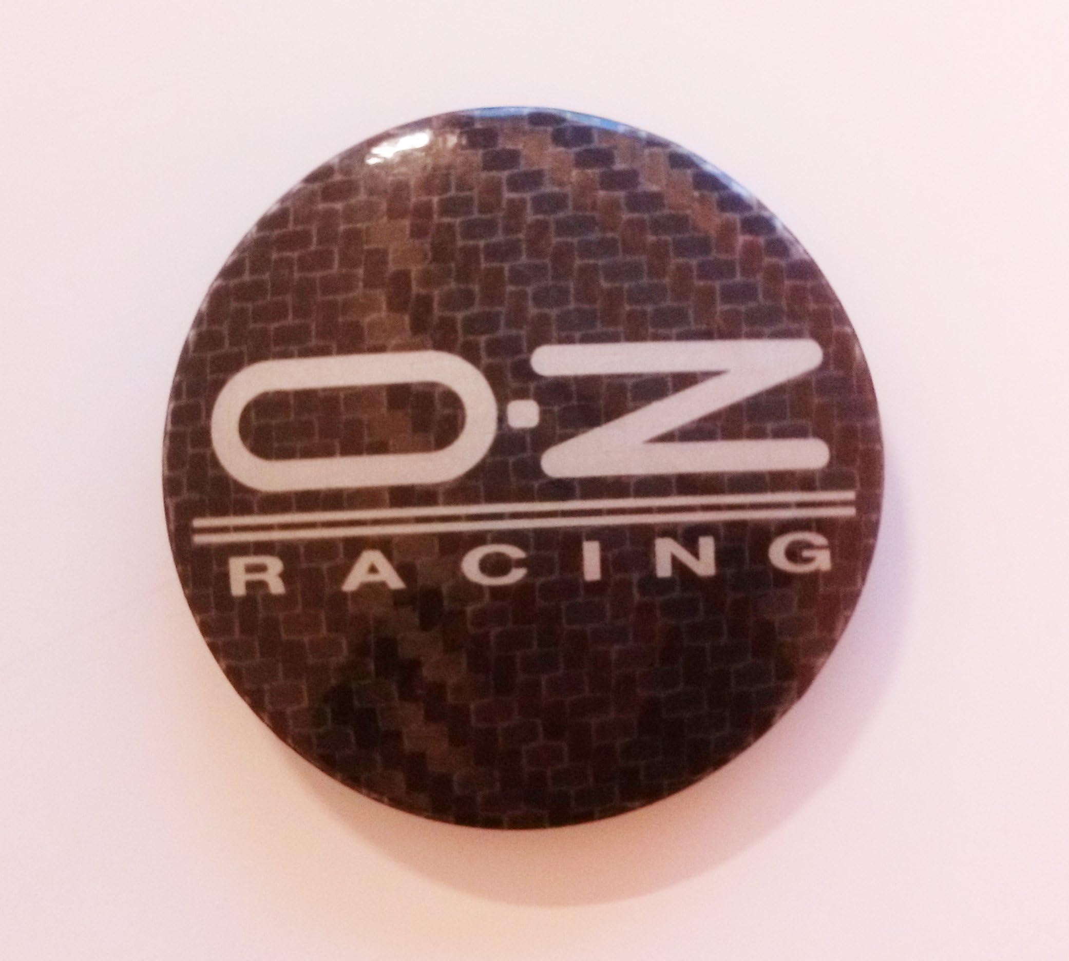 OZ Black Carbon Fiber M595 Wheel Center Cap PA66M15 62mm 81310436 New