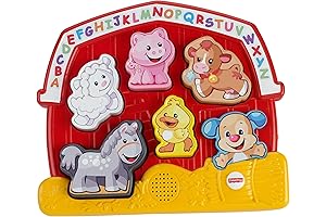 Fisher-Price Laugh & Learn Farm Animal Wagon: A Delightful Shape Sorting Toy for Curious Toddlers