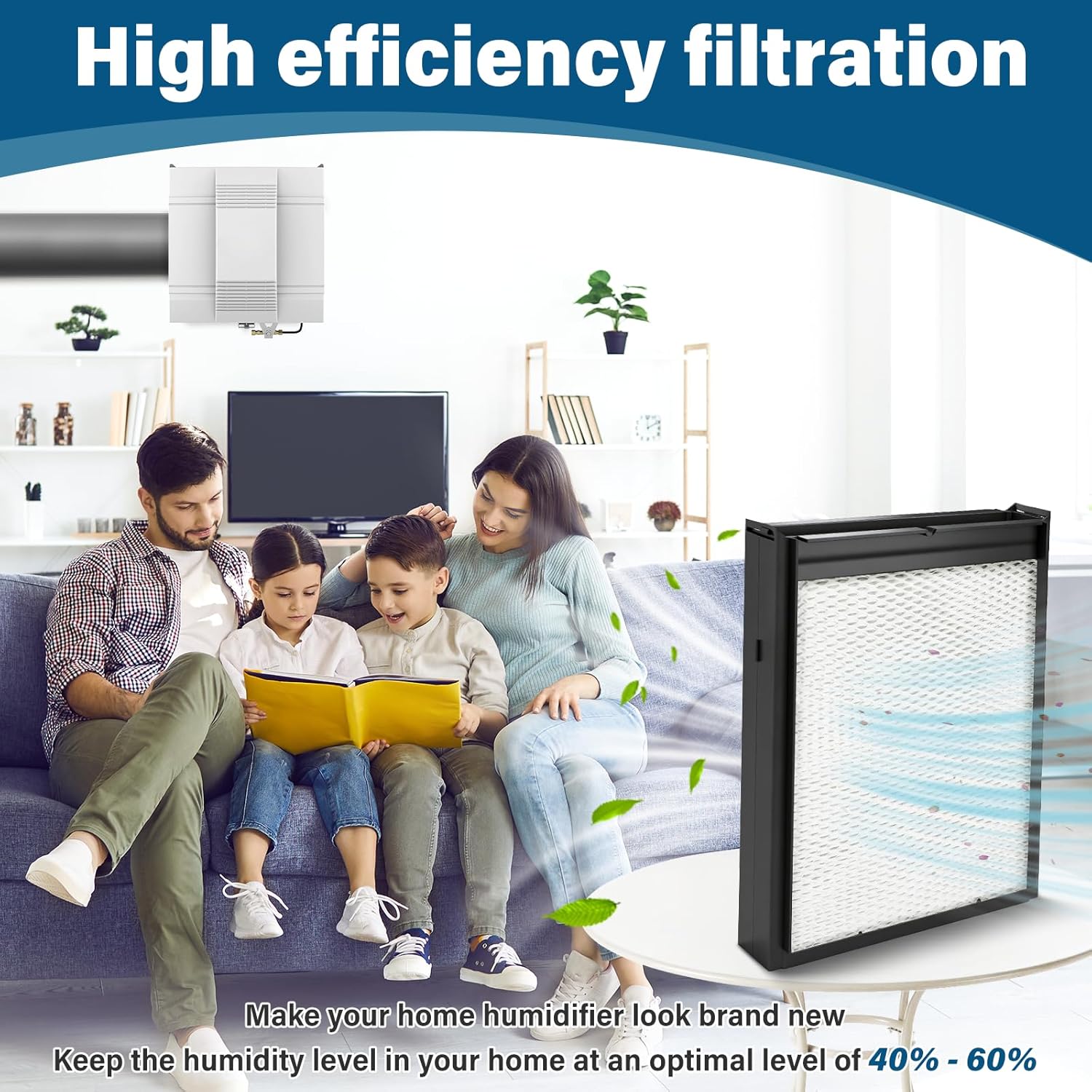4750 Humidifier Maintenance Kit with No.35 Humidifier Water Pan for April-aire Whole-House Humidifiers Models: 700, 700A, 700M, 700MZ, 700Z, 700KZ, 700MKZ, 760, 760A, 768