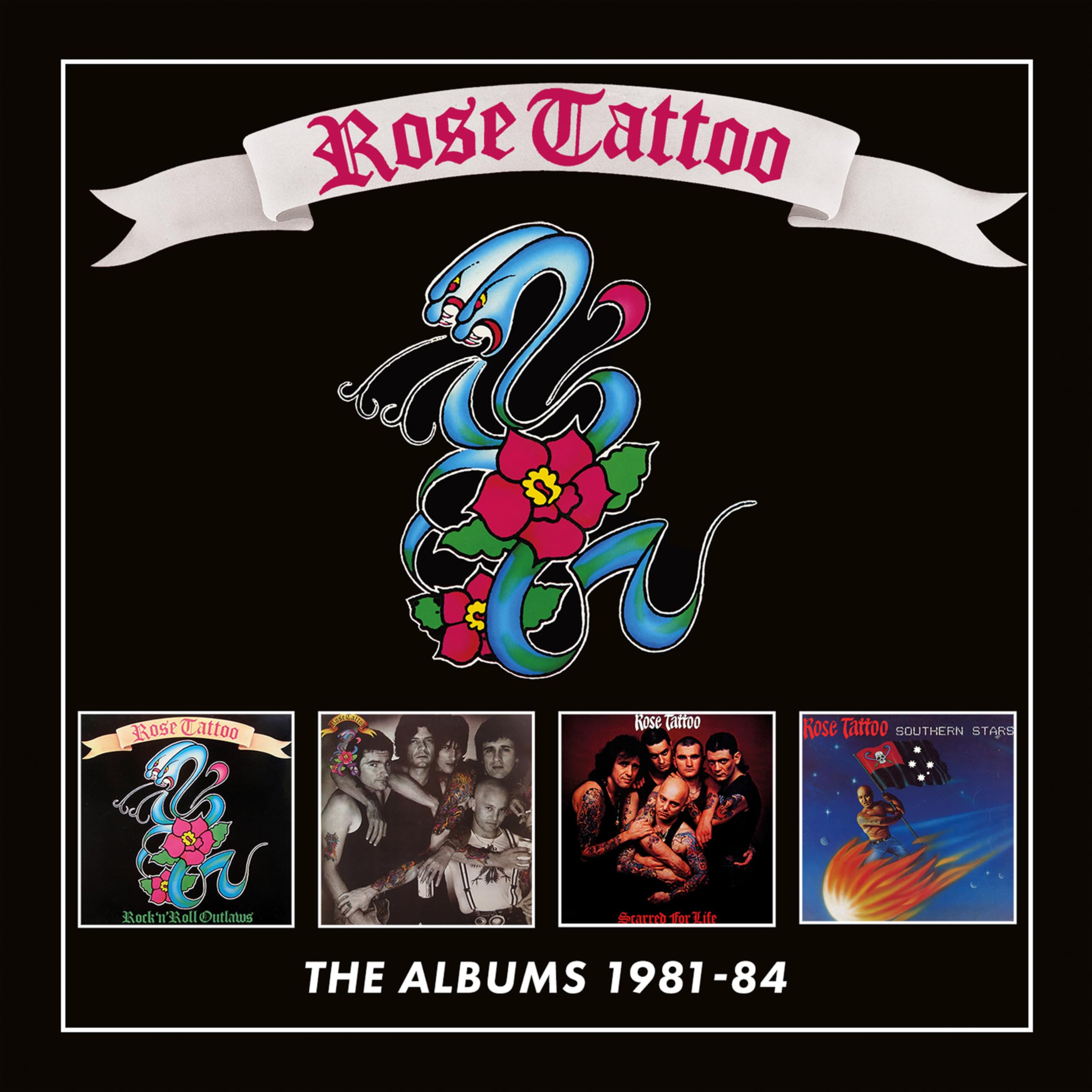THE ALBUMS 1981-84 4CD CLAMSHELL BOX