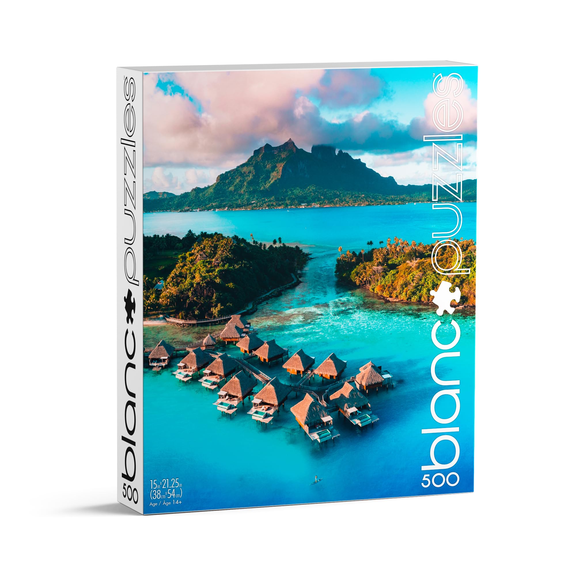 Buffalo Games - blanc - Bora Bora Blue - 500 Piece Jigsaw Puzzle , White