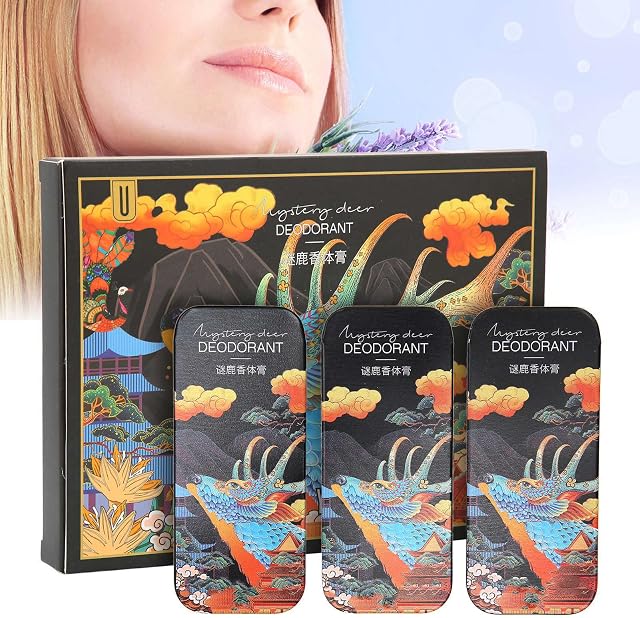 3pcs Solid Perfume, Solid Perfume Fragrances, Solid Balm for Men Women, Portable Long Lasting Fragrance Floral Faint Scent Solid Perfume Birthday Gift