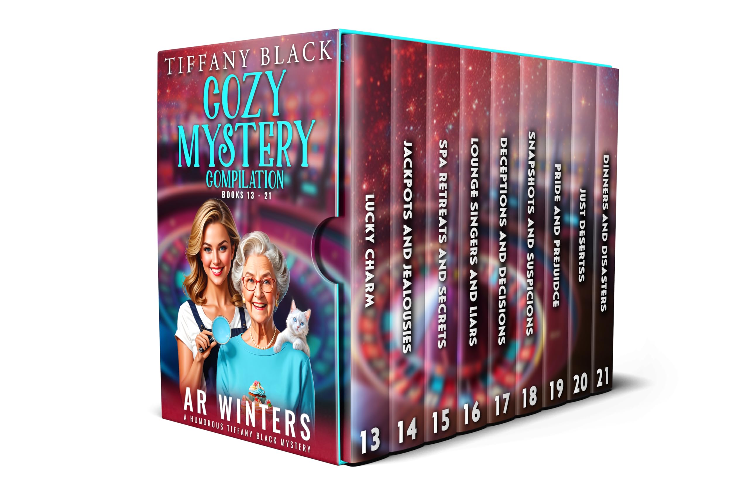 Tiffany Black Cozy Mystery Compilation Books 13 to 21 (Cozy Mystery Compilations)