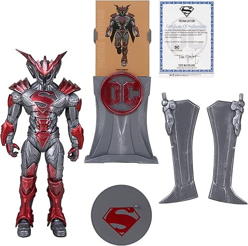 Miniatura 3 de McFarlane DC Superman Unchained Armour Figura de acción Multicolor TM17051