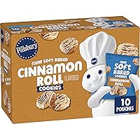 Vista 1 de 10 galletas Pillsbury Mini Soft Baked con sabor a rollo de canela