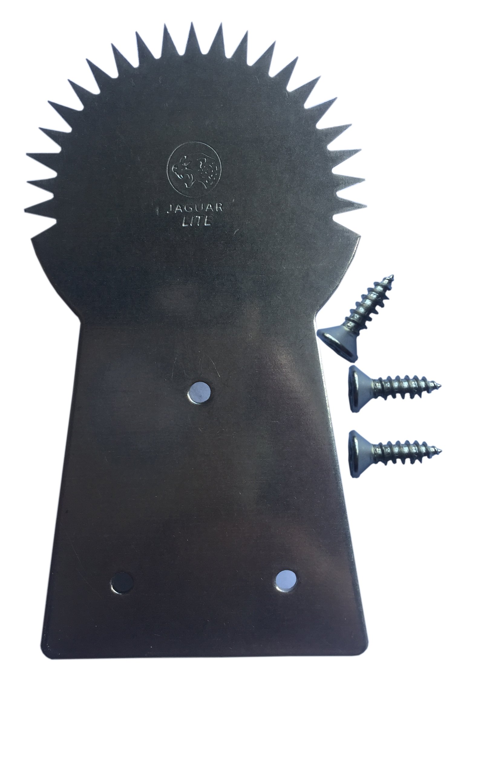 JAGUAR LITE Coconut Grater Scraper with Screw Thai Teeth Tool Stainless Steel Black Cylindrical Coconut Grater