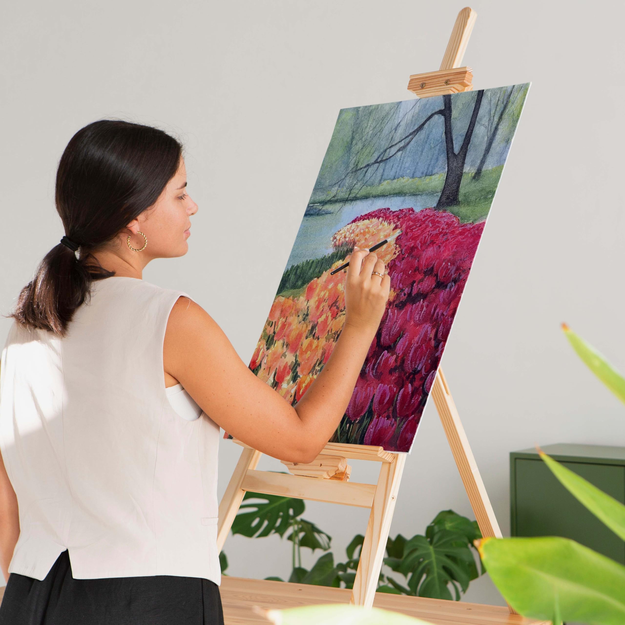 石田　キャンバスボード Amazon.co.jp: AUREUO ミニ キャンバス ボード 裏面磁石付き セット