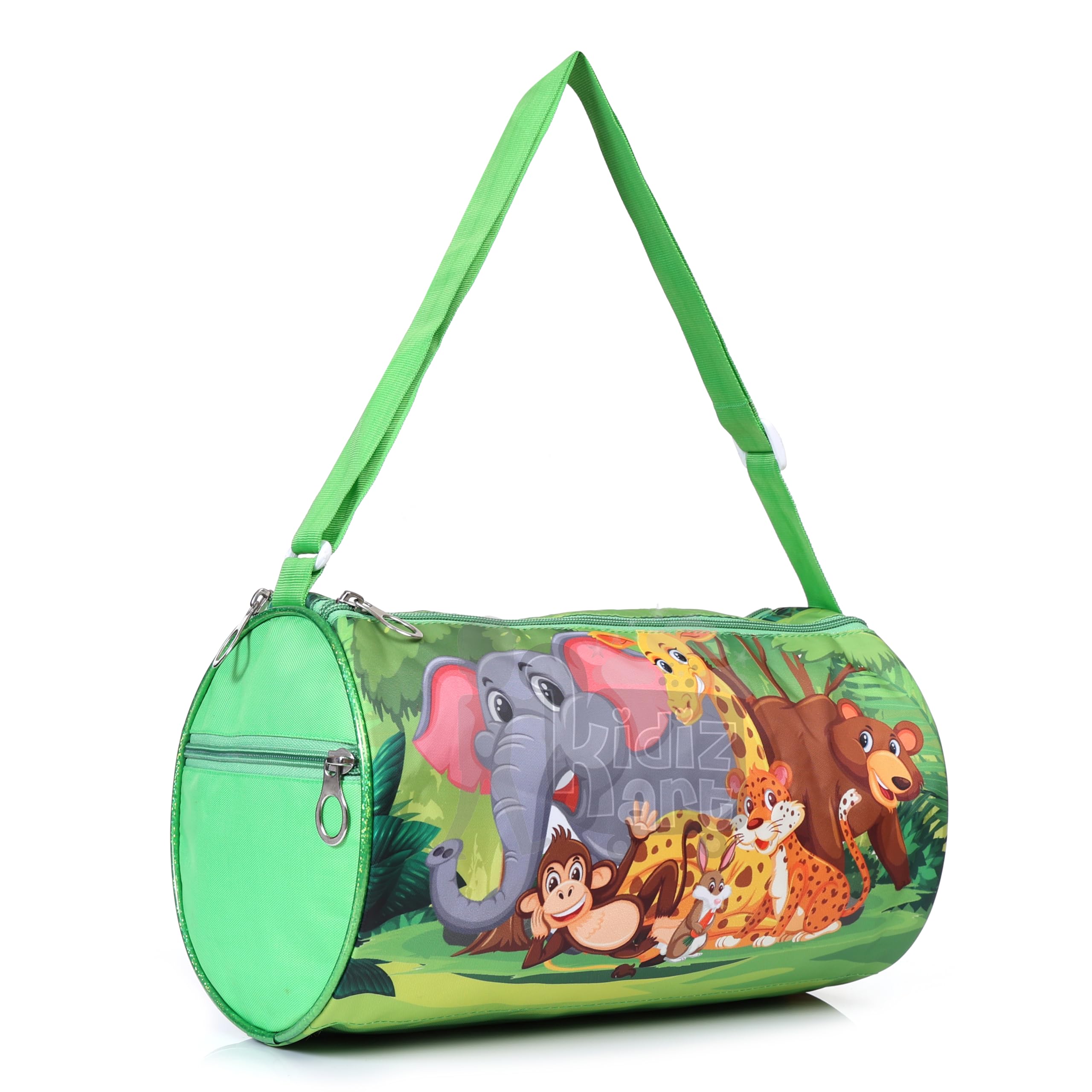 Kidizkart Multipurpose Duffle Bag Cartoon Theme Bag for Boys, Girls, Birthday Return Gifts, Picnic Bag for Kids (Jungle 8 Pcs) - Image 3 thumbnail