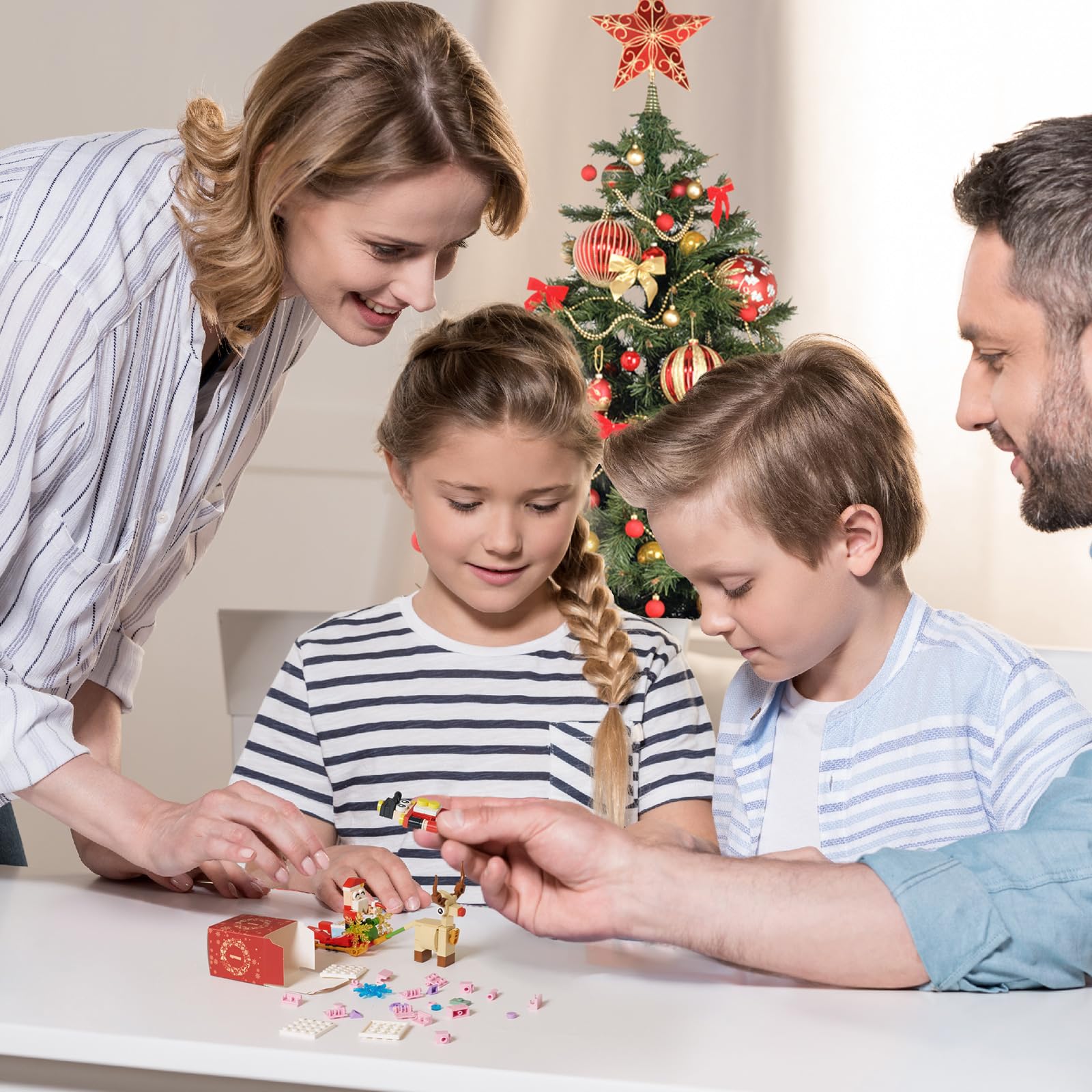 Calendrier De L'Avent Puzzle 1008 Pièces 2024 - Noël - Pour Adultes Et Enfants - Défi Quotidien